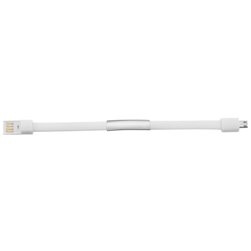 Bransoletka USB biała