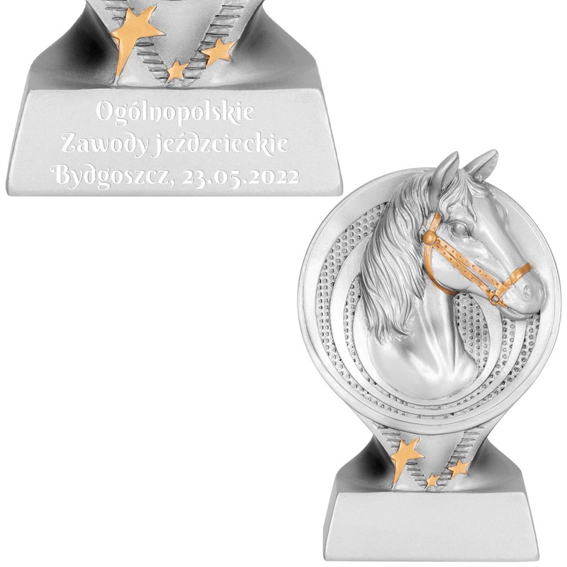 Figurka jeździecka / Statuetka.