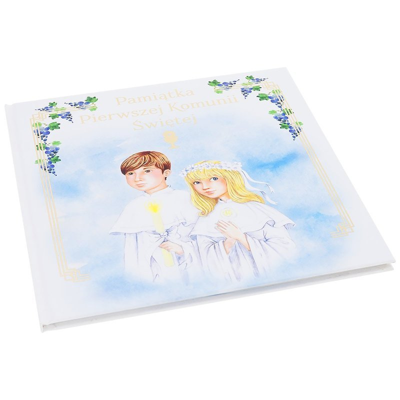 Pamiątka Pierwszej Komunii Świętej Chłopiec i Dziewczynka