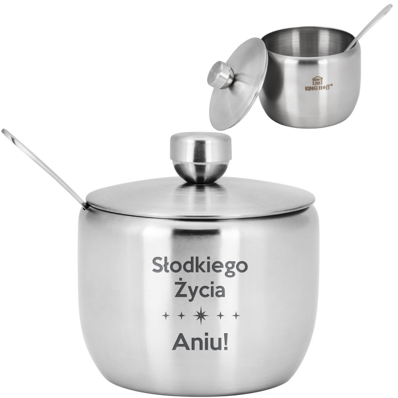 Cukierniczka stalowa z Twoim 