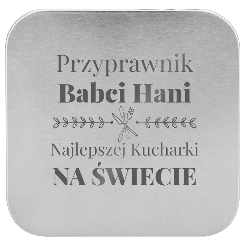 Stojak na przyprawy + 12 słoiczków