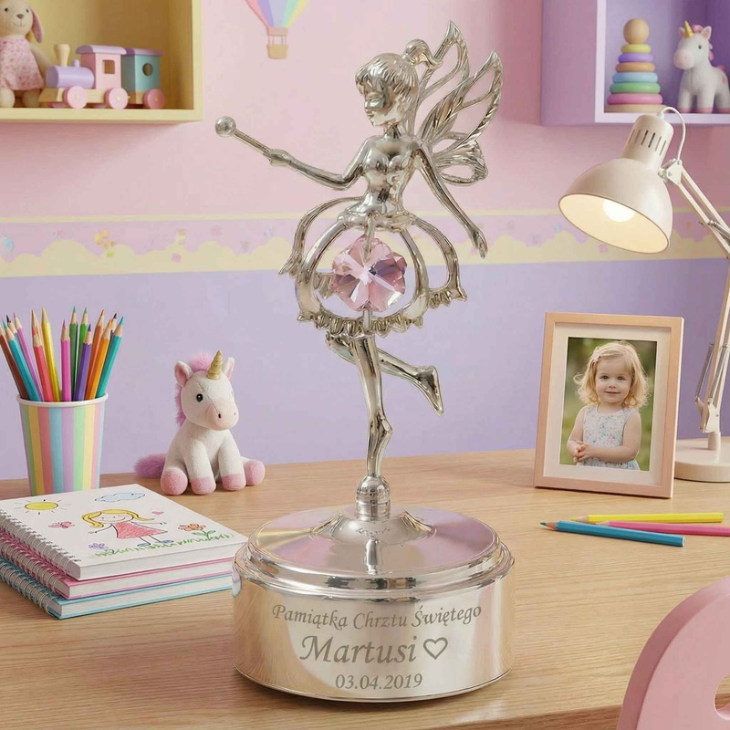 Mała Pozytywka Dziewczynka Elf Swarovski