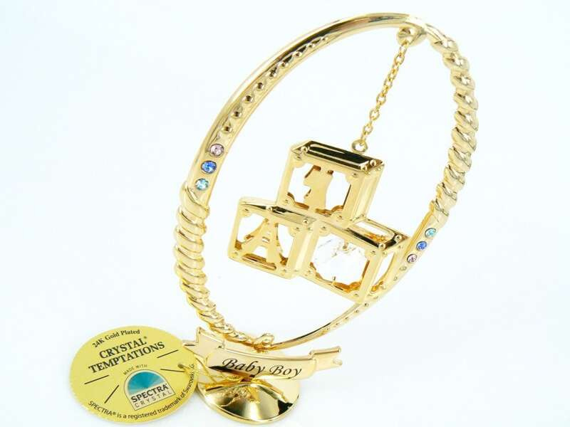 Klocki zawieszone w obręczy Kryształ