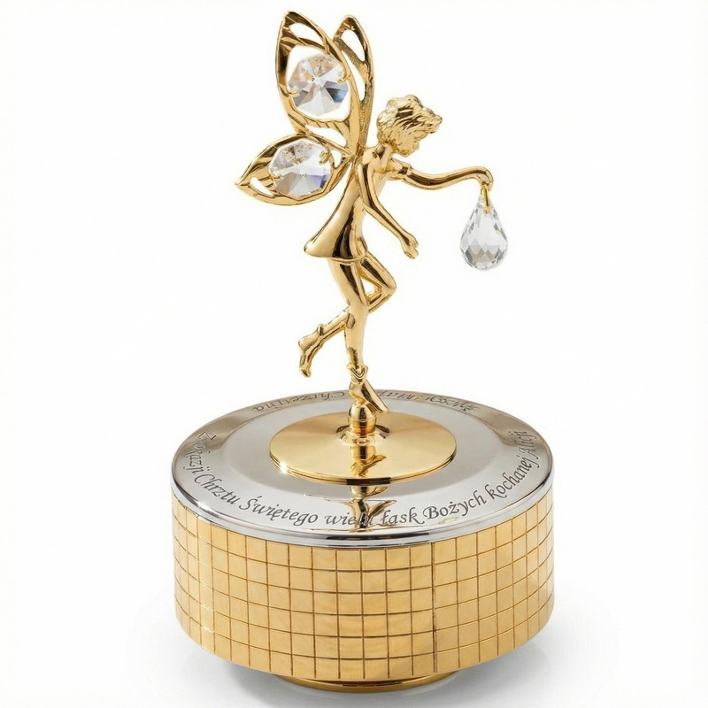 ELF Pozytywka Swarovski na Chrzest