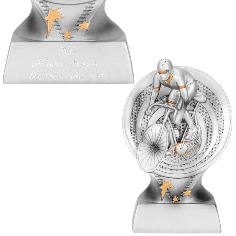 Statuetka Kolarz / Nagroda w zawodach kolarskich.