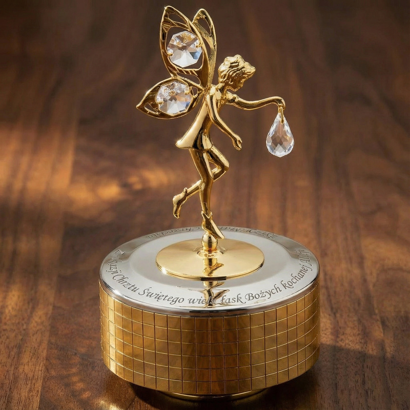ELF Pozytywka Swarovski na Chrzest
