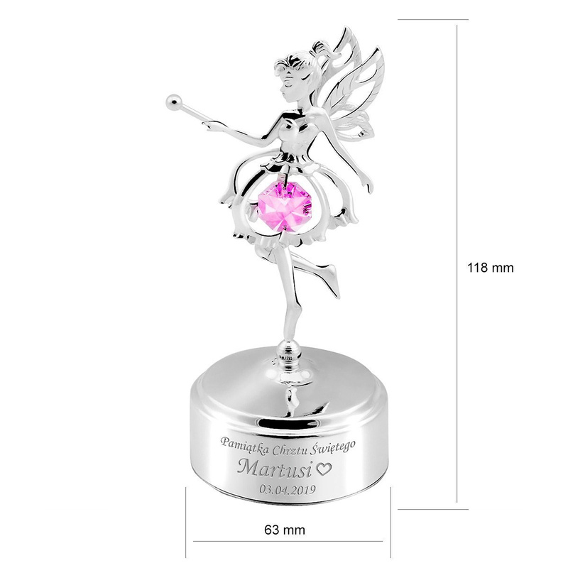 Mała Pozytywka Dziewczynka Elf Swarovski