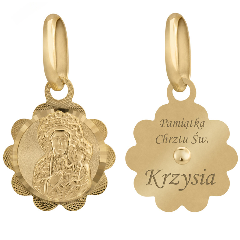 Medalik Matka Boska Częstochowska pr. 585