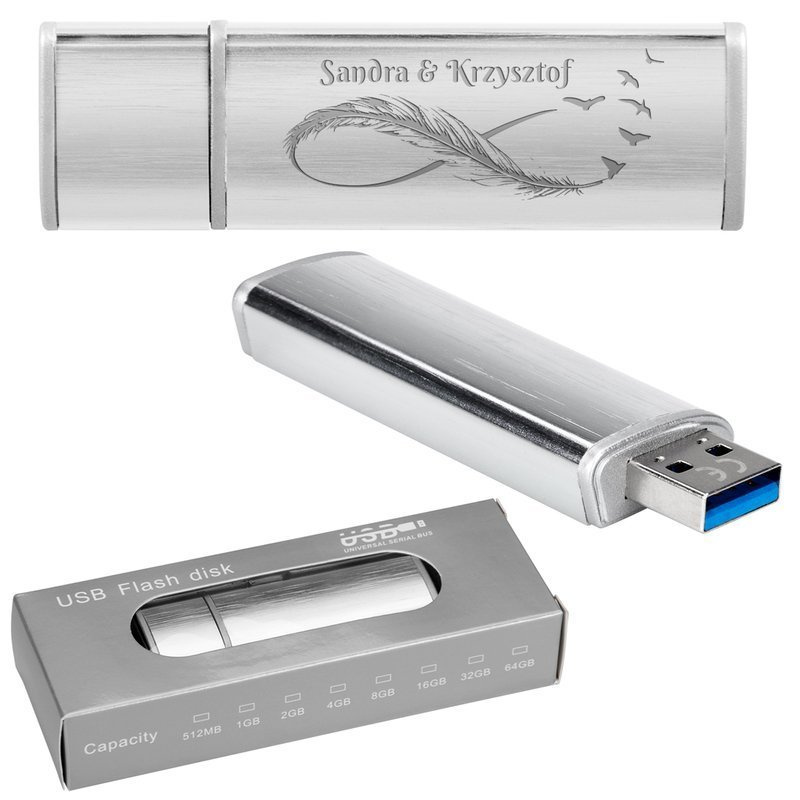 Pendrive chrom 16 GB Pamięć USB 