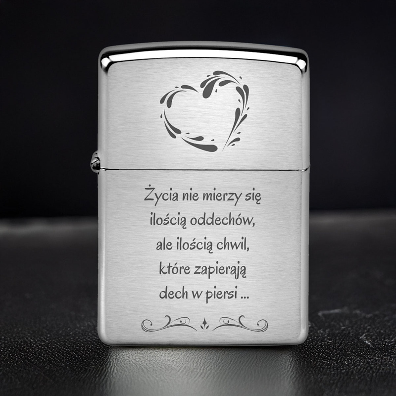 Zapalniczka ZIPPO 200 BRUSHED chrome