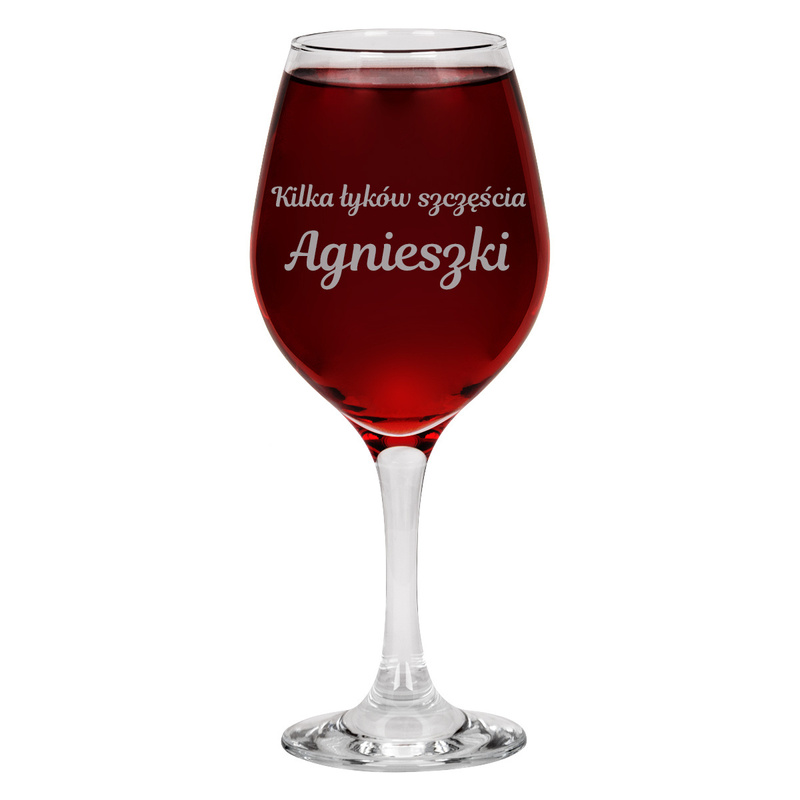 Kieliszek do wina na prezent / 460 ml