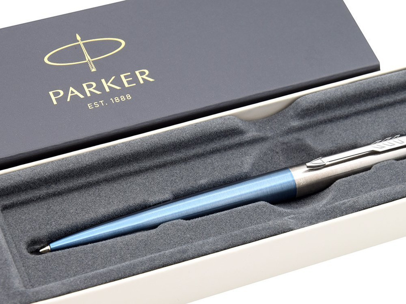 Długopis PARKER Jotter stalowy CT Waterloo Blue