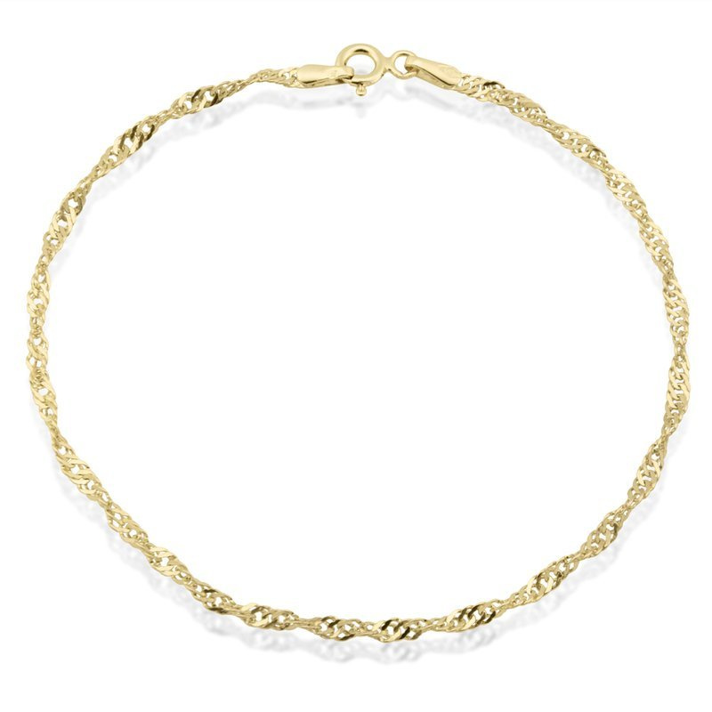 łańcuszek linka srebro 925