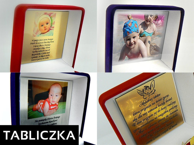 Pudełko etui dedykacja zdjęcie biżuteria