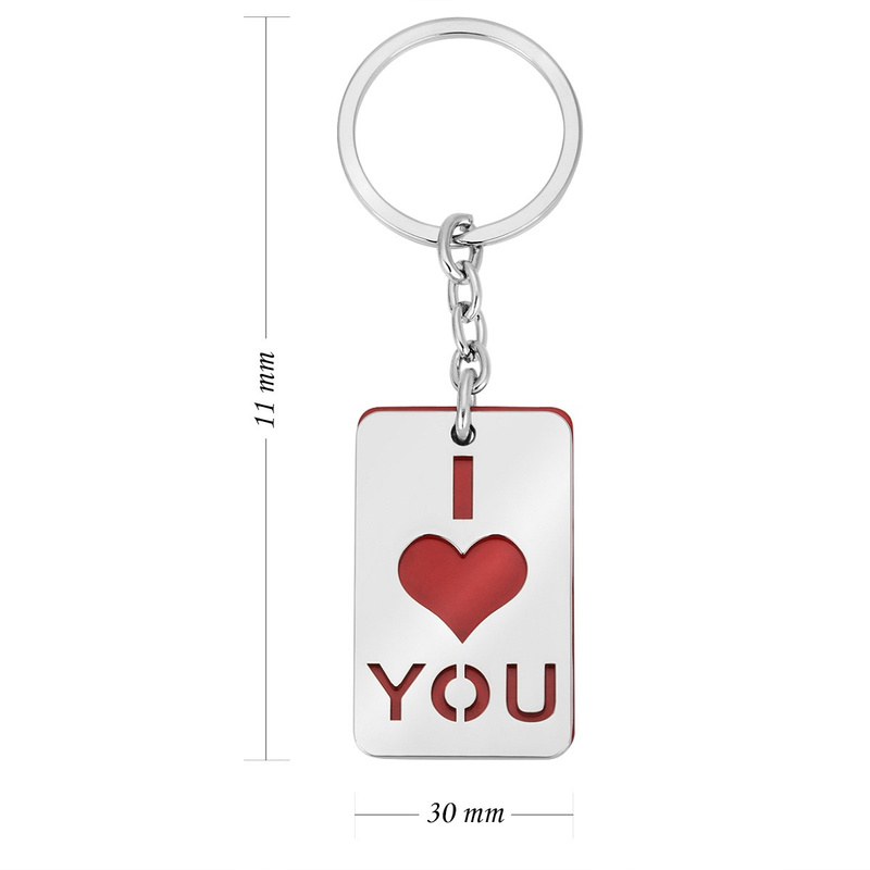 Brelok breloczek do kluczy I LOVE YOU