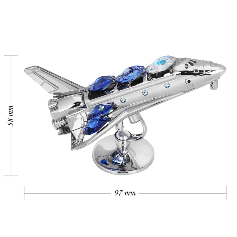 Figurka samolot kryształy Swarovski
