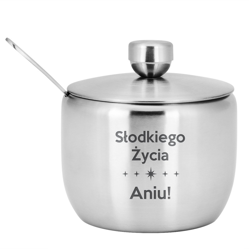 Cukierniczka stalowa z Twoim 