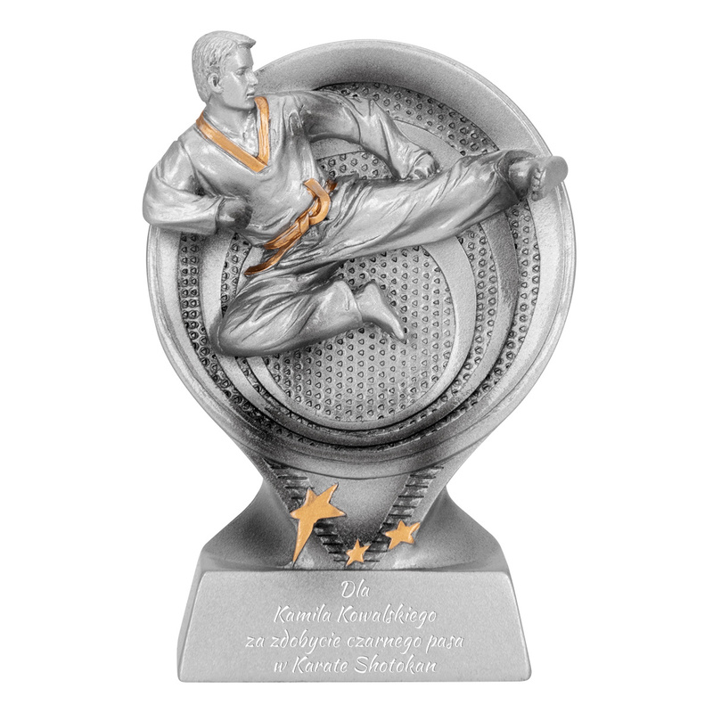 Figurka odlewana - Karate.
