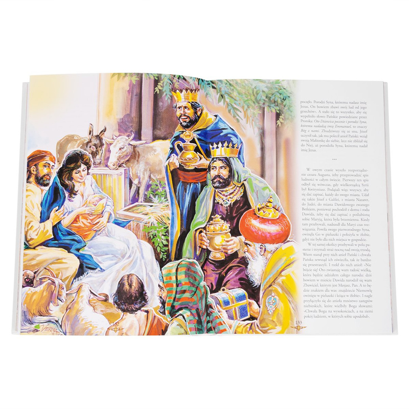 Biblia Dla Dzieci Na Chrzest Św. I Komunie Św.