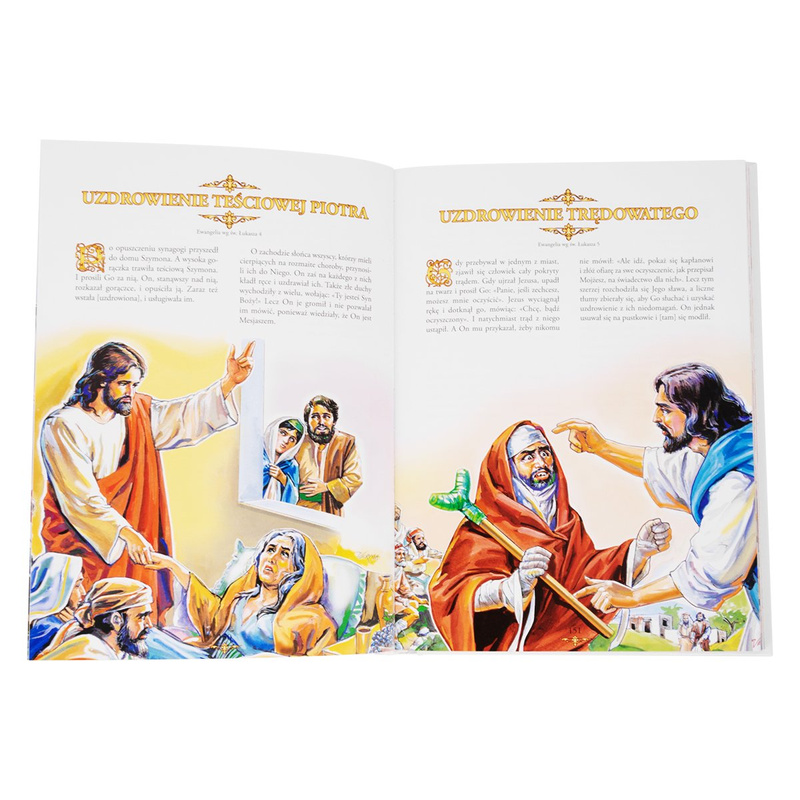 Biblia Dla Dzieci Na Chrzest Św. I Komunie Św.
