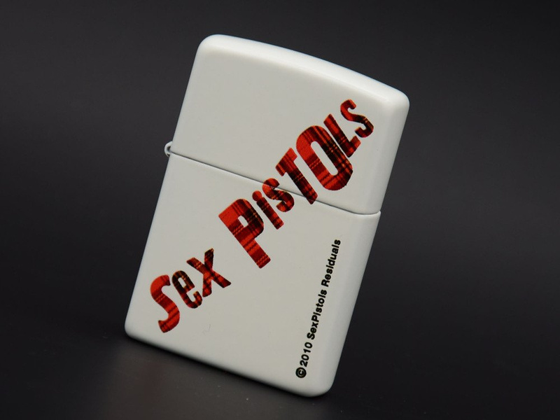 Zapalniczka ZIPPO Sex Pistols biała matowa z28025