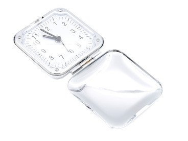 Zegar otwierany kwadrat