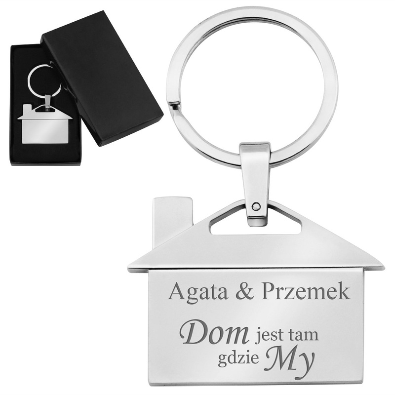 Brelok w kształcie domu