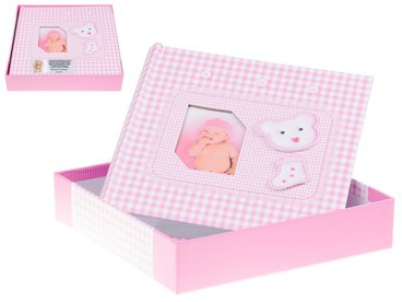 Album MIŚ i skarpetka Różowy