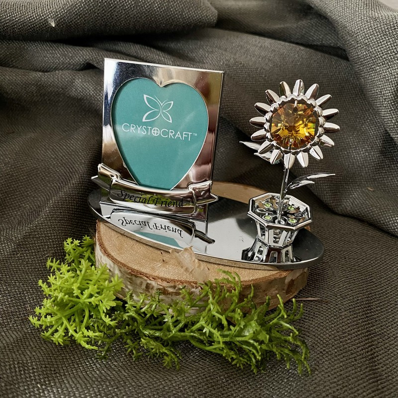 Ramka zdjęcie kwiatek Kryształy 