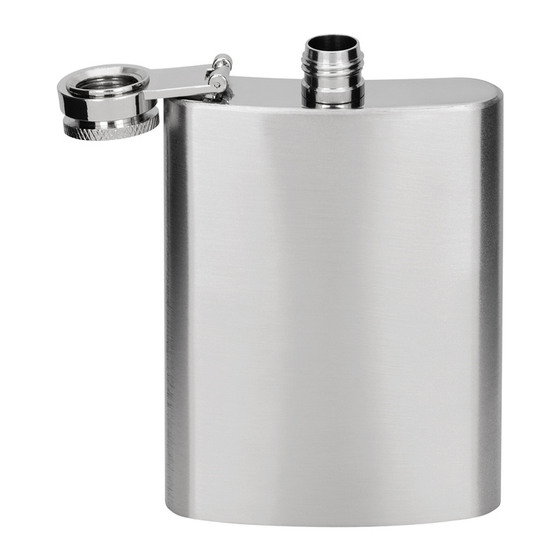 Piersiówka stalowa 100 ml na prezent