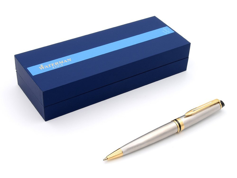 Długopis Waterman EXpert Stalowy GT