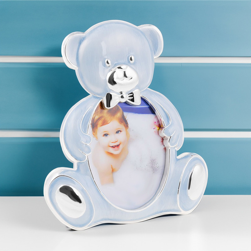 Ramka na Zdjęcie Błękitny Miś