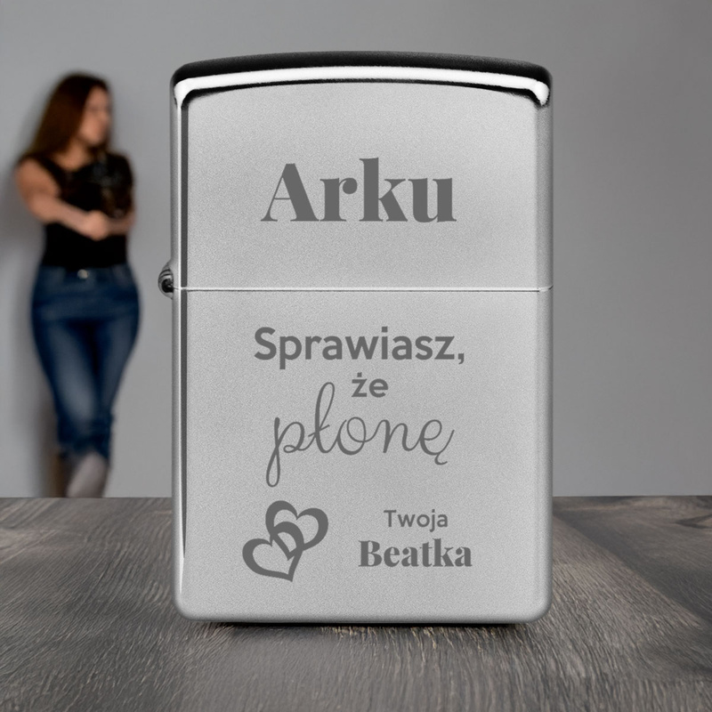 Zapalniczka ZIPPO 205 Satin chrome