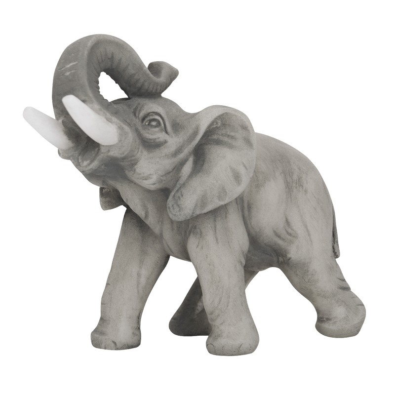 Szary słoń z alabastru greckiego