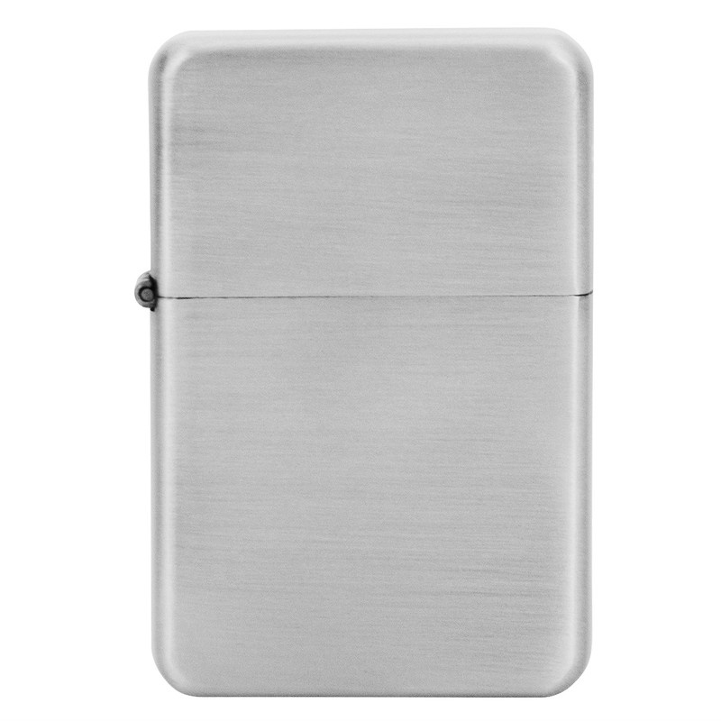 Zapalniczka benzynowa TASMAN - Srebrny Metal