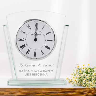 Zegar Camper Van Ogórek Niebieski