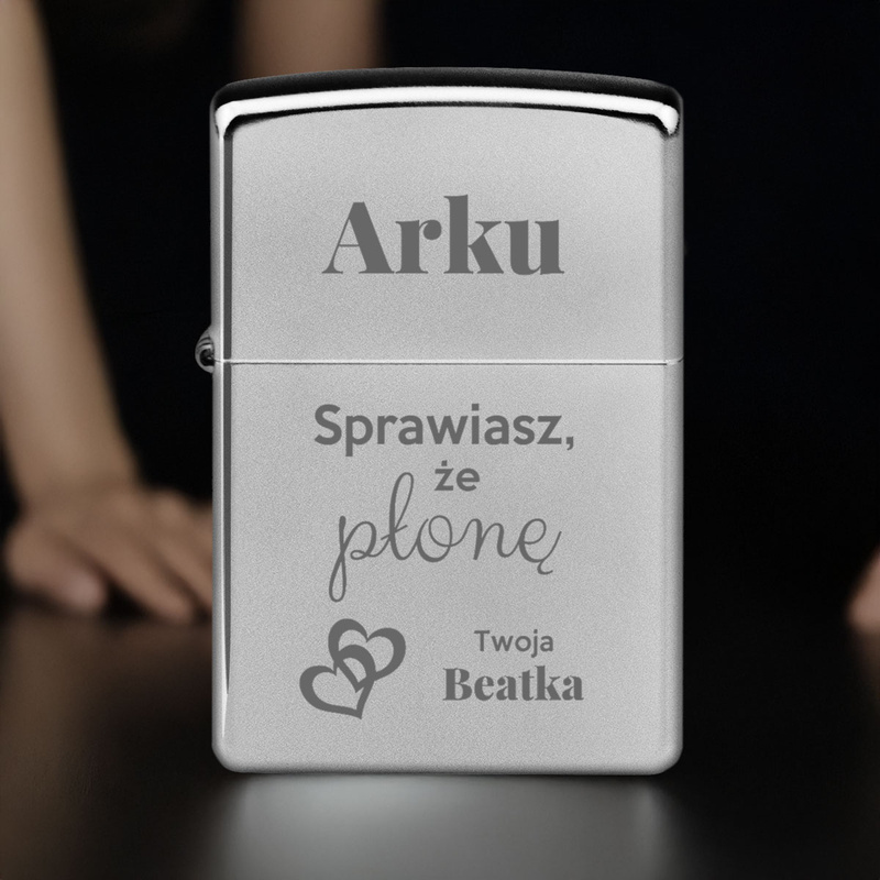 Zapalniczka ZIPPO 205 Satin chrome