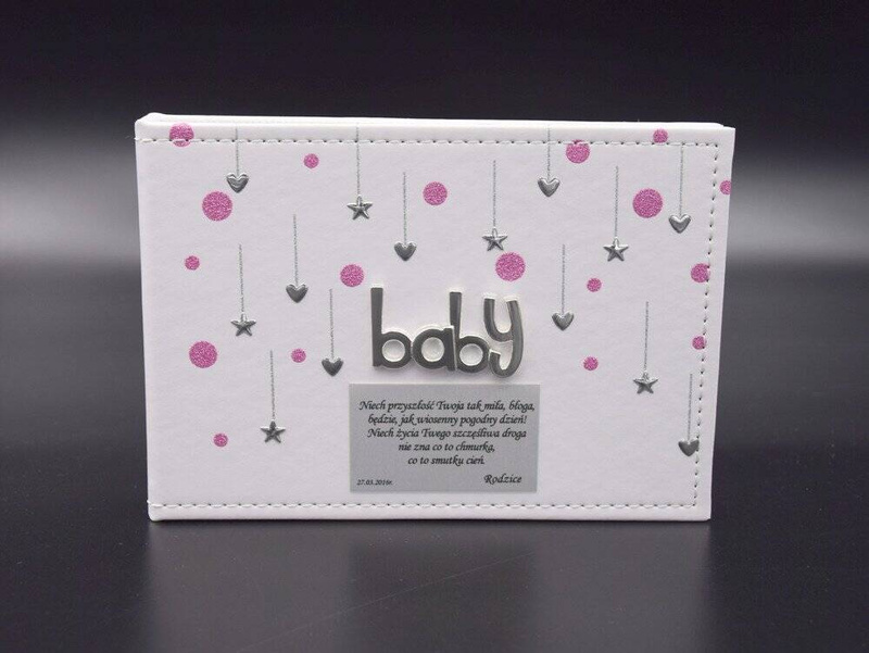Album baby róż