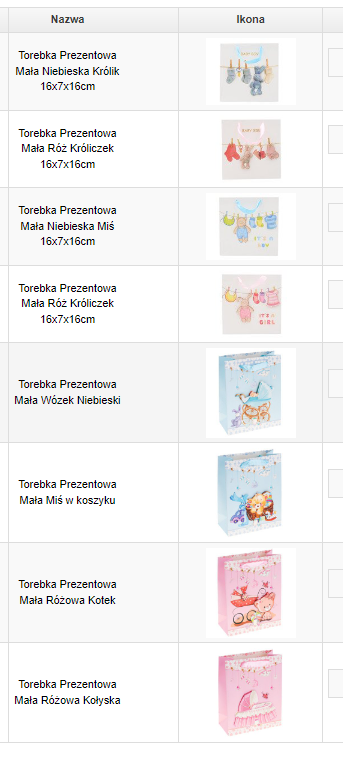 Torebka Prezentowa Mała
