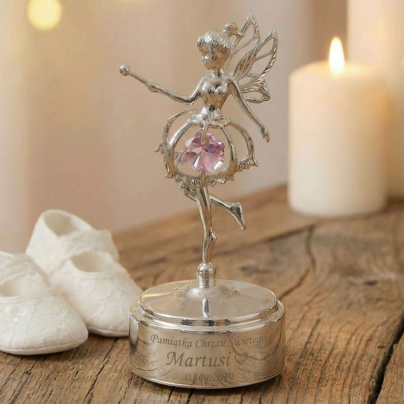 Mała Pozytywka Dziewczynka Elf Swarovski