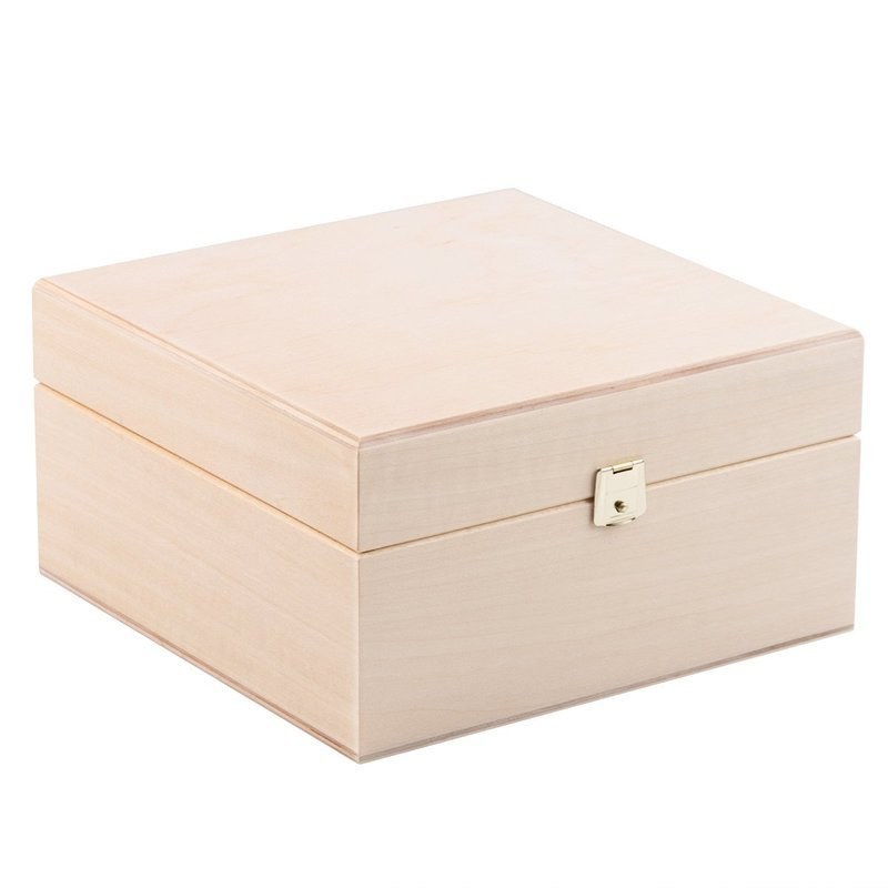 Pudełko drewniane na herbatę dla Babci Mamy 