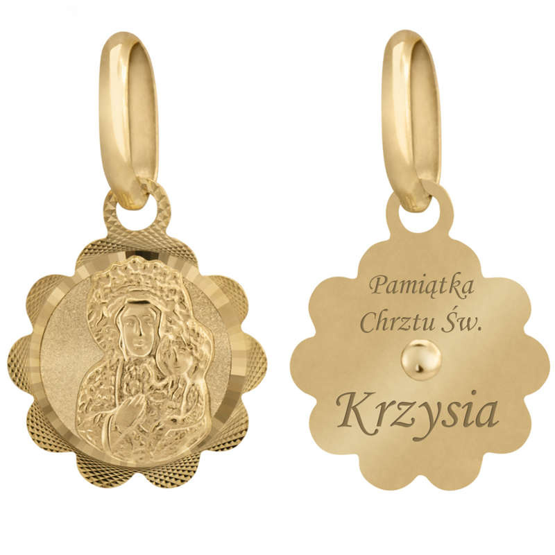 Medalik Matka Boska Częstochowska pr. 585