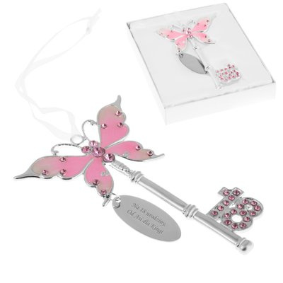 Duża zawieszka motylek na 18 lat