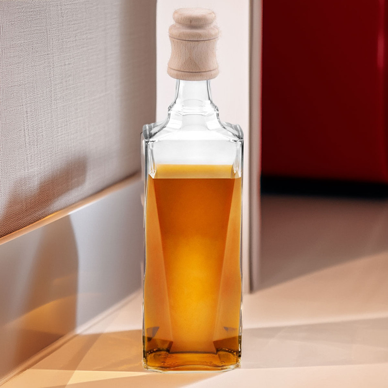 Komplet do alkoholu 7-częściowy Karafka i kieliszki Czołg