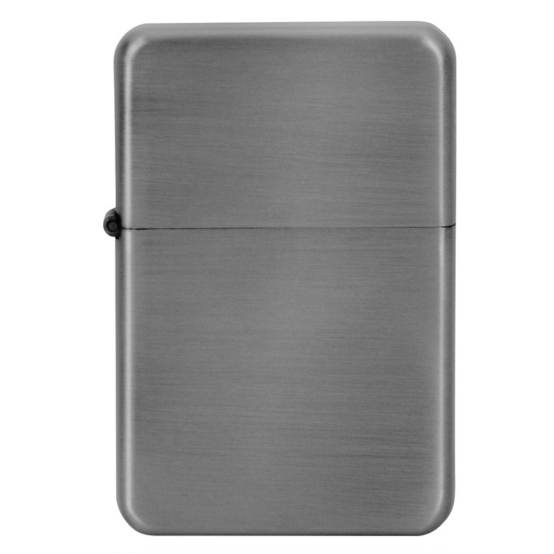 Zapalniczka benzynowa TASMAN - Szary Metal