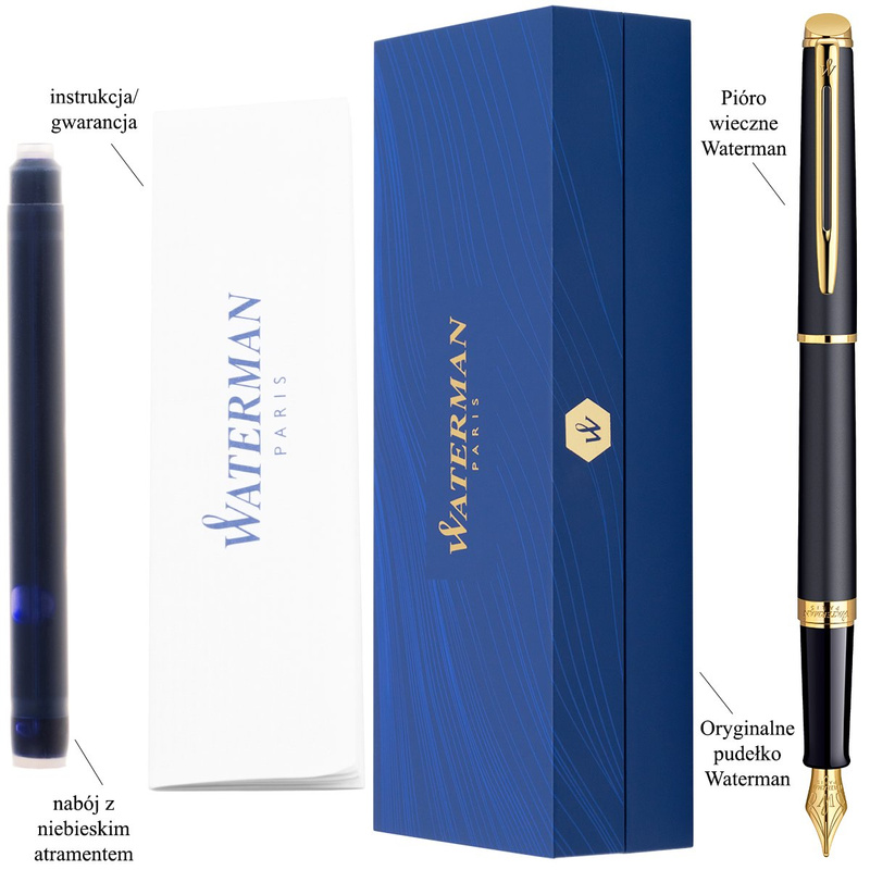 Waterman Hemisphere mat GT pióro wieczne