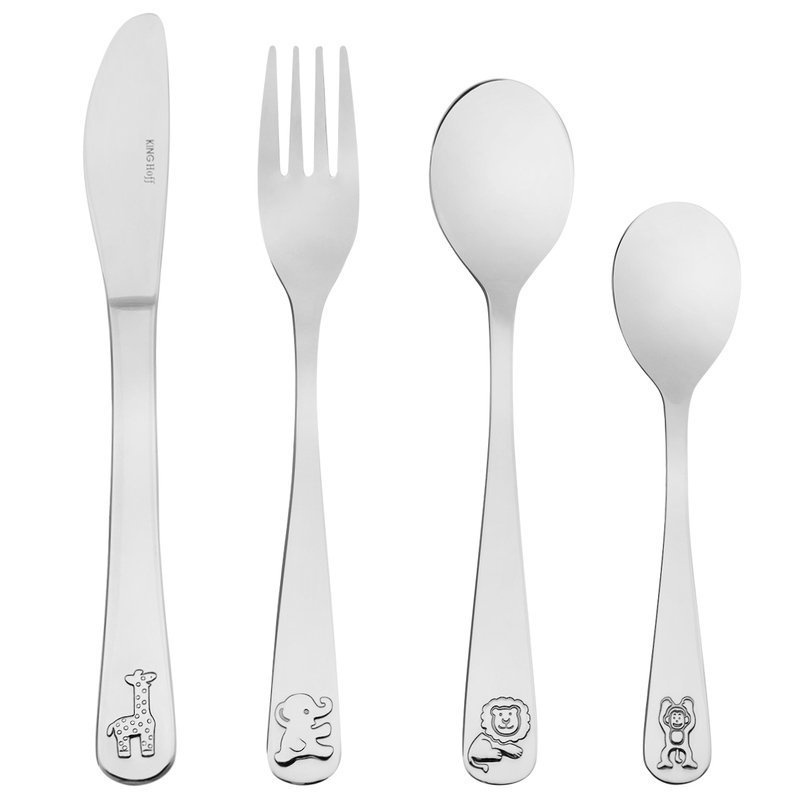 Sztućce dla dziecka zwierzątka