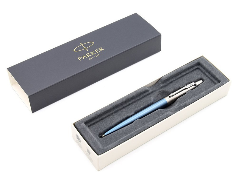 Długopis PARKER Jotter stalowy CT Waterloo Blue