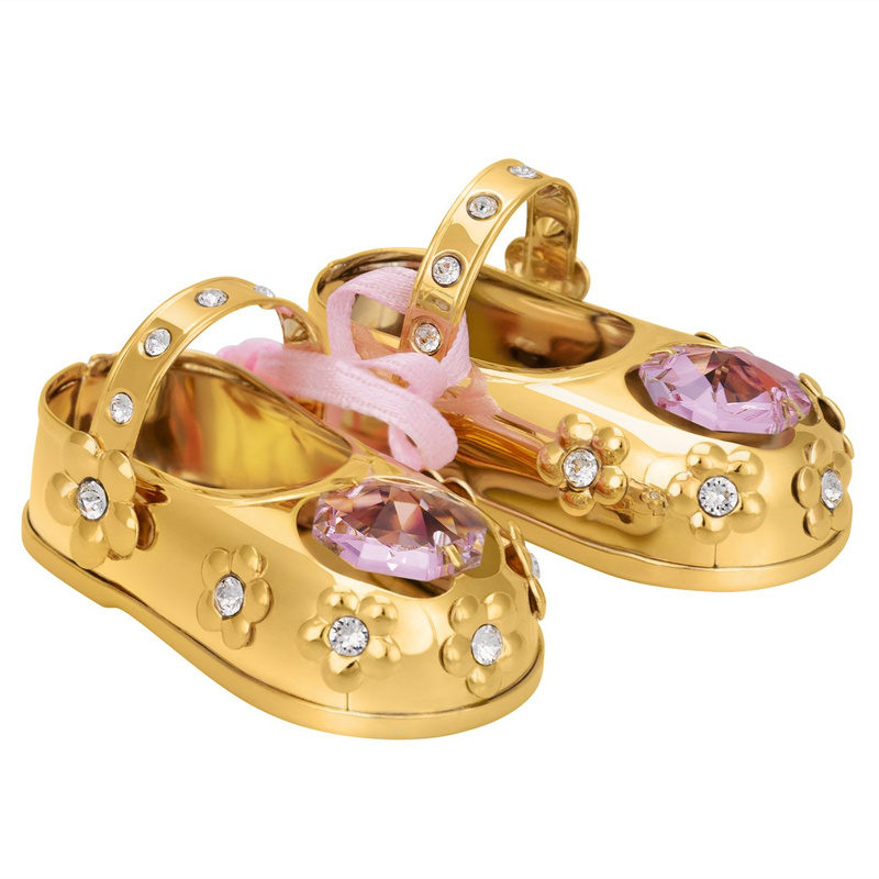 Buciki baletki Swarovski