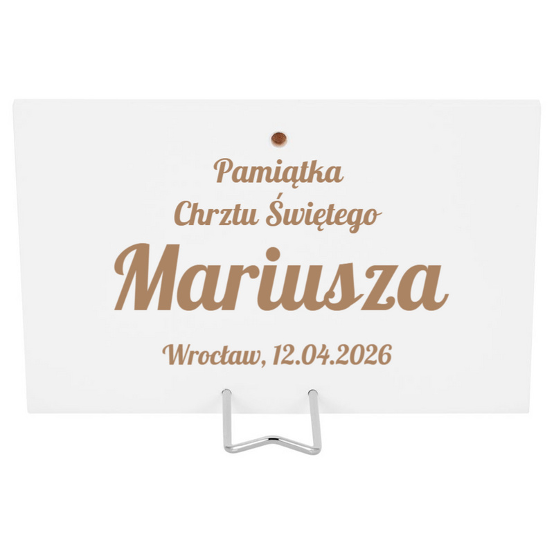 Obrazek Z Aniołem Stróżem Posrebrzany